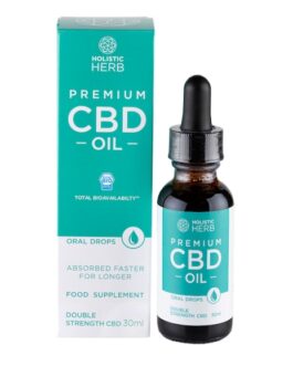 Holistic Herb Premium CBD Oil Double Strength 30ml