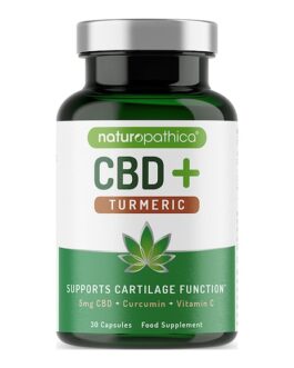 Naturopathica CBD+ Turmeric 30 Capsules