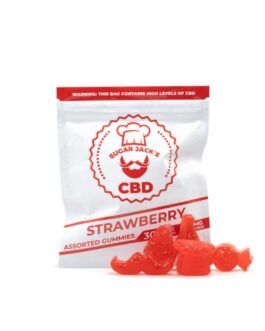 Sugar Jack’s CBD Strawberry Gummies