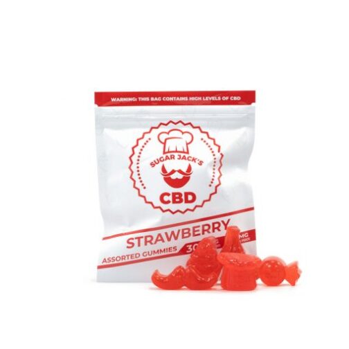 Sugar Jack’s CBD Strawberry Gummies