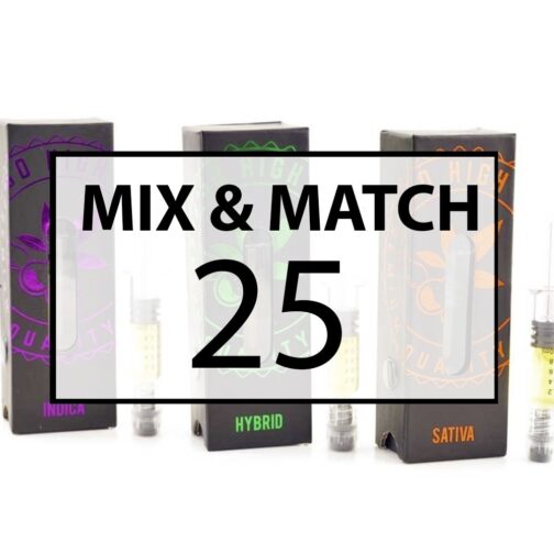 Buy So High THC Distillate Mix and Match - 25 Online - MMJ Express