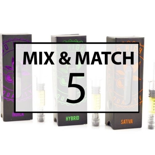 Buy So High THC Distillate Mix and Match - 5 Online - MMJ Express
