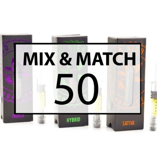 Buy So High THC Distillate Mix and Match - 50 Online - MMJ Express