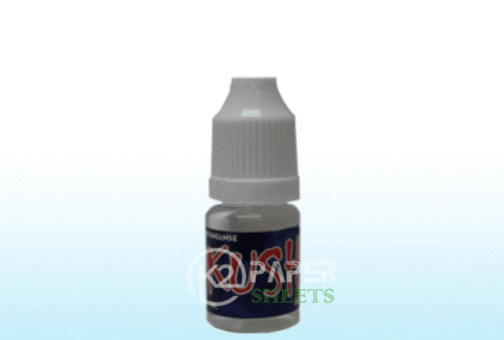 Kush Liquid Incense On Paper