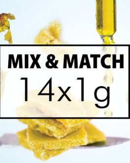 Shop Mix N Match - Budder / Live Resin / Shatter : 14x 1G