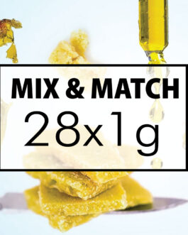 Shop Mix N Match - Budder / Live Resin / Shatter : 28x 1G