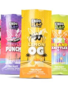 EndoFlo 500mg Full Spectrum Cannabis Sativa L Vape Pen – Upto 700 Puffs