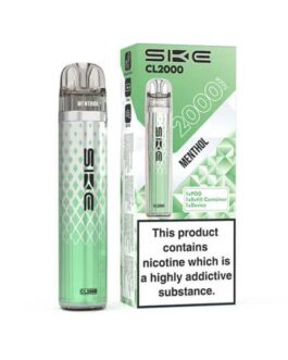 SKE Crystal CL2000 Prefilled Pod Vape Kit - Menthol