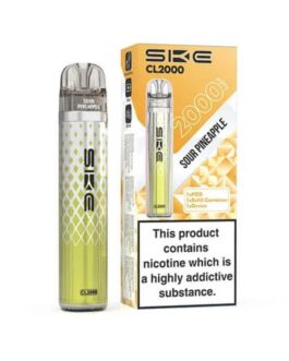 SKE Crystal CL2000 Prefilled Pod Vape Kit - Sour Pineapple